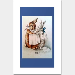 A Happy Pair - Beatrix Potter Posters and Art